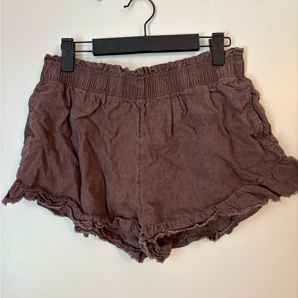 Aerie Ruffle Shorts
